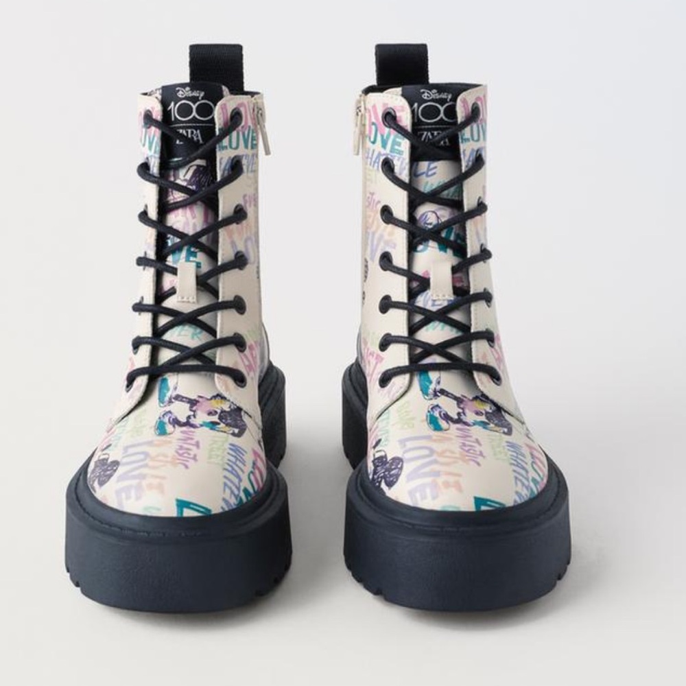Zara Mickey Mouse ankle boots - Picture 3 of 7